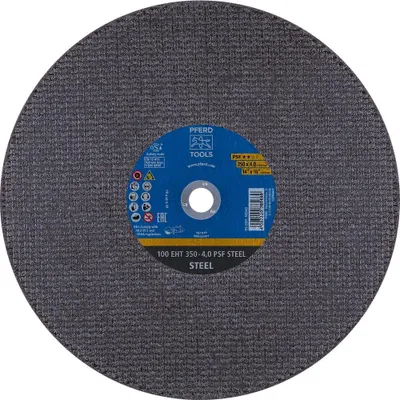 Produktbild von PFERD TOOLS Trennscheibe Trennschleifer EHT 350x4,0x20 mm PSF STEEL für Stahl (100 m/s)