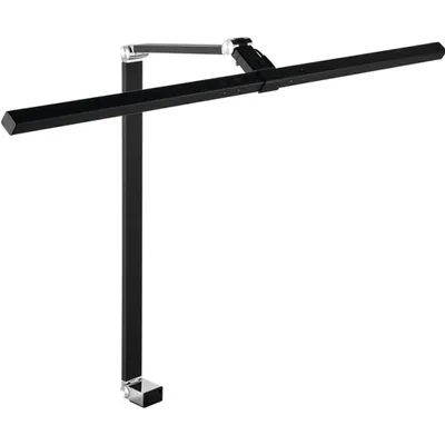Produktbild von Schreibtischleuchte Alu/KU schwarz H.720mm m.Tischklemme m.LED