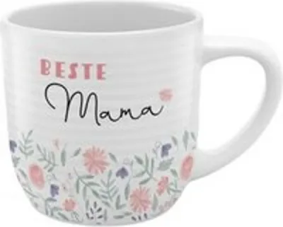 Produktbild von GRUSS & CO Tasse mit Rillen "Beste Mama"