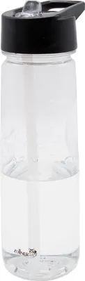 Produktbild von Trinkflasche mit Strohhalm, 750 ml, transparent