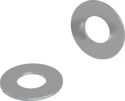 Immagine prodotto di Rondelle 2 pcs Argento 18 x 18 x 1 cm Ferro