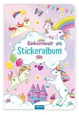 Produktbild von Trötsch Mein Stickeralbum Einhornwelt Stickerbuch