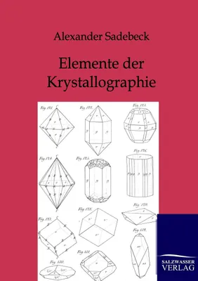 Produktbild von Elemente der Krystallographie