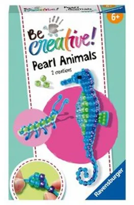 Immagine prodotto di Ravensburger BeCreative Bead Animal Seahorse, Seepferd, Perlentiere, DIY, Bastelset, Bastel Set, Basteln, 18428