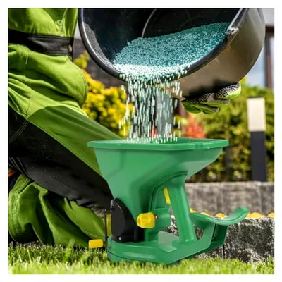 Produktbild von Saatgutstreuer – Ergonomischer Handstreuer für Rasen und Garten