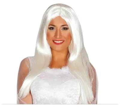 Obrázek produktu pro Elegantní paruka princezna Sněhurka bílá