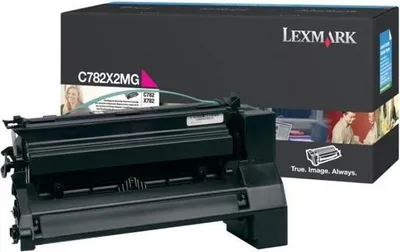Image de Toner LEXMARK C782X2MG C782 MAGENTA