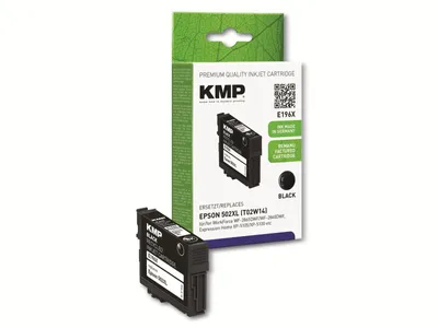 Obrázek produktu pro KMP Patrone Epson 502XL black 550 S. E196X remanufactured