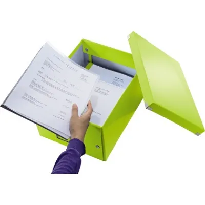 Produktbild von Leitz Click&Store, 900 g, 281 x 369 x 200 mm, 265 x 335 x 188 mm, A4, Grün