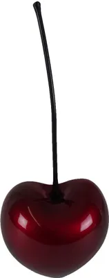 Obrázek produktu pro Gilde keramika třešeň "Celebration" . vínově červená metalíza výška třešeň 25 cm 15867