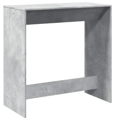 Produktbild von vidaXL Bartisch Betongrau 102x50x103,5 cm Holzwerkstoff