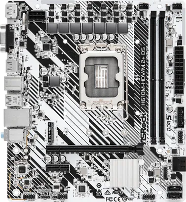 Obrázok produktu pre Asrock H610M-HDV/M.2 D5 Gen5, Intel, LGA 1700, Intel Core i7 12th Gen, Intel Core i5 14th Gen, Intel Core i5 13th Gen, Intel Core i5 12th Gen,..., DDR5-SDRAM, 128 GB, DIMM