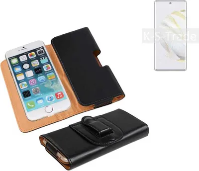 Produktbild von K-S-Trade Schützhülle Handyhülle kompatibel mit Huawei nova 10 Holster Gürtel Tasche Schutzhülle Handy-Tasche Smartphone Case Seitentasche