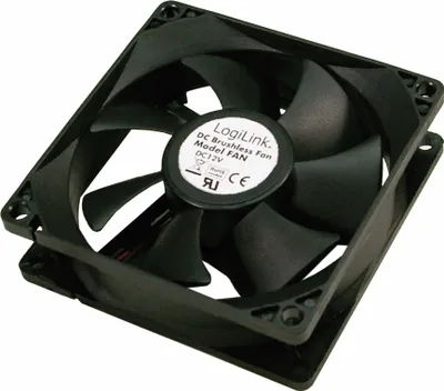 Obrázok produktu pre Ventilátor LogiLink 120 x 120 x 25 mm čierny