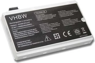 Produktbild von vhbw Akku kompatibel mit Fujitsu-Siemens Amilo PI3540, Pi3450, Pi3525, Xi2550 Notebook (4400 mAh, 11,1 V, Li-Ion)