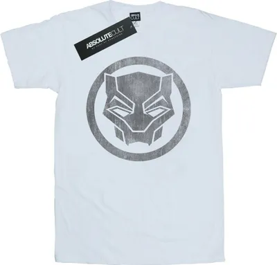 Produktbild von Black Panther - T-Shirt für Herren BI457 (M) (Weiß)