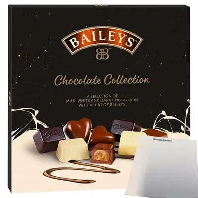 Produktbild von Baileys Schokolade Collection (135g Packung) + usy Block