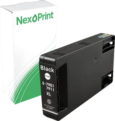 Produktbild von Druckerpatrone kompatibel zu Epson C13T790140 T7901 schwarz Stylus Pro 3880, Epson Stylus Pro 3800, Epson Stylus Pro 3890, Epson Stylus Pro 3850