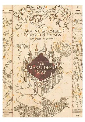 Obrázek produktu pro Magnetická puzzle mapa Bradavic