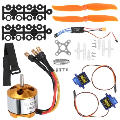 Obrázek produktu pro 2212 1400KV motor 8060 vrtule 9G servo 30A XT60 ESC Kit pro vrtulník na dálkové ovládání