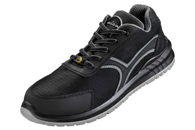 Produktbild von WICA Halbschuh SASSNITZ NUOVO Schwarz/grau, S1P SR ESD Gr. 39
