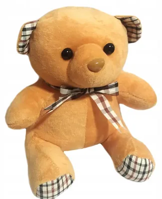Produktbild von Weicher Teddybär Kuscheltier Plüschtier mit Schleife für Kinder