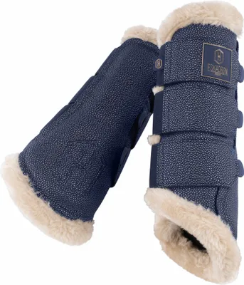 Produktbild von Eskadron HERITAGE Gamasche " STINGRAY FAUXFUR "  1Paar , SHETTY Größe - XS Farbe - true blue