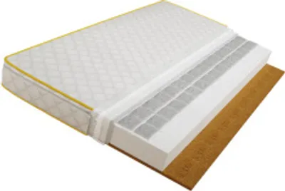 Image de Matelas coco sarrasin pour lit bébé 120x60 cm