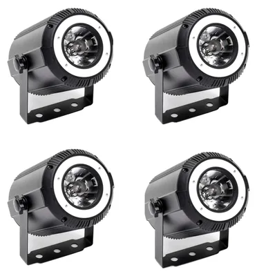 Obrázek produktu pro Jevištní reflektor, RGBW LED, ovládání DMX, zástrčka EU