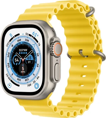 Produktbild von Apple Watch Ultra GPS+Cell 49mm Yellow Ocean Band