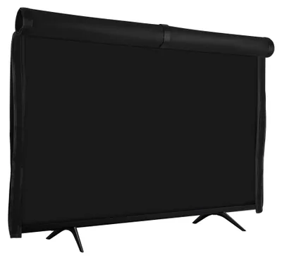 Produktbild von kwmobile Schutzhülle für 55" TV Hülle - Fernseher Bildschirmschutz Abdeckung - flexible TV Bildschirm Staubschutzhülle - Schwarz