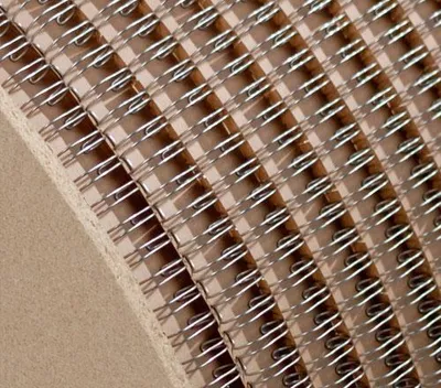 Produktbild von Drahtgeflecht d.11 mm 7/16" Anzahl der Scharniere 34.000 Farbe - silber 3:1 Teilung
