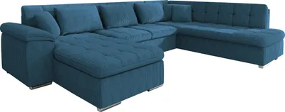 Produktbild von MIRJAN24 Ecksofa Niko Cord, Polsterecke mit Schlaffunktion, Sofa, Polstergarnitur (Farbe: Poso 5, Seite: Links)