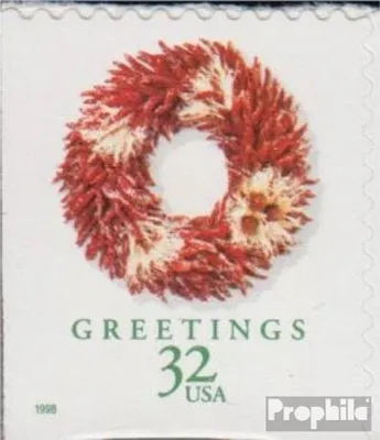 Produktbild von Briefmarken USA 1998 Mi 3056BE postfrisch Weihnachten