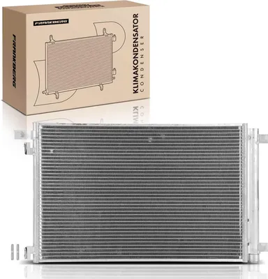 Imagen del producto de Condensador de aire acondicionado Frankberg, compatible con Peugeot RCZ, 308 y Citroën DS4, modelos 1.6L