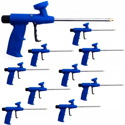Produktbild von 10 Stück Montageschaumpistole, Messingdüse