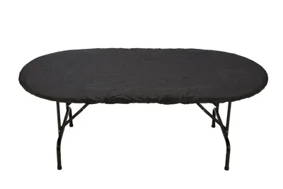 Produktbild von Pokertisch Abdeckhaube - Poker Haube - Schwarz - Haube für Pokertisch - Spieltisch - 215 x 105 cm - Poker Zubehör. - Pokertisch Cover.