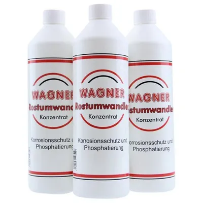 Zdjęcie produktu dla Wagner Rostfix 3x1 litr koncentratu - odrdzewiacz fosforanujący odrdzewiacz odrdzewiacz