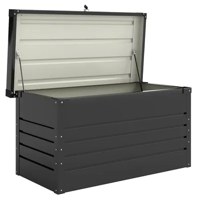Obrázek produktu pro Venkovní úložný box, ocelový, 450 l, uzamykatelný, vodotěsný