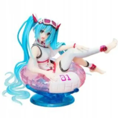 Produktbild von Hatsune Miku Anime-Figur auf Schwimmring