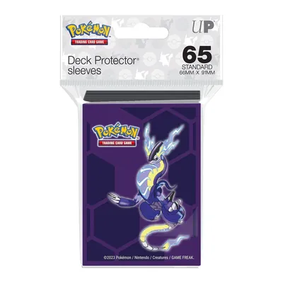 Zdjęcie produktu dla Pokemon TCG karty 65 rękawów UP Miraidon rękawy