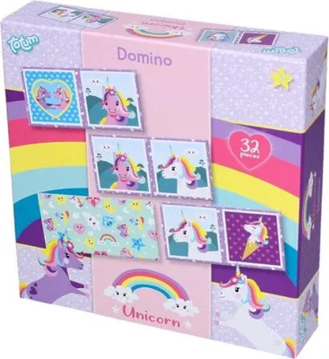 Image de Totum Licorne dominospel 071599