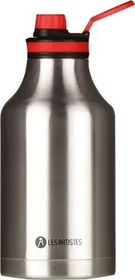 Immagine prodotto di LES ARTISTES A-2343 Bottiglia termica XL 2000 ml argento