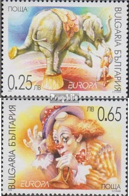 Produktbild von Briefmarken Bulgarien 2002 Mi 4550-4551 (kompl.Ausg.) postfrisch Zirkus