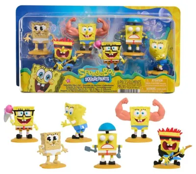 Immagine prodotto di SpongeBob: confezione blister con 5 personaggi