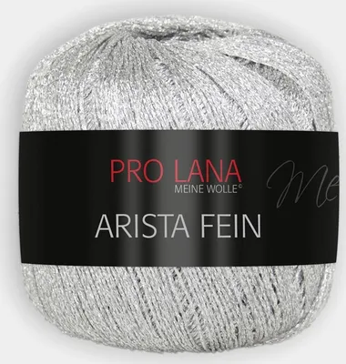 Produktbild von Pro Lana Arista fein 25 g Farbe 0301 - silber