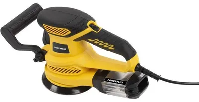 Obrázok produktu pre Excentrická brúska - POWERPLUS - 450 W - Ø 125 mm - Zásobník na prach - Suchý zips