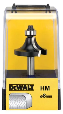 Immagine prodotto di DEWALT Abrundfraeser HM Z2 S8mm D22,7mm R6mm