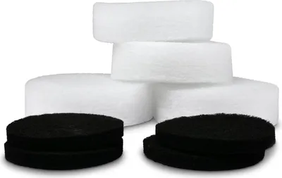 Produktbild von PureFlow Skimmerfilter für Skimmer-Körbe mit Ø 11cm (4 Stk.)