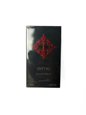 A black box of Initio Addictive Vibration Eau De Parfum.